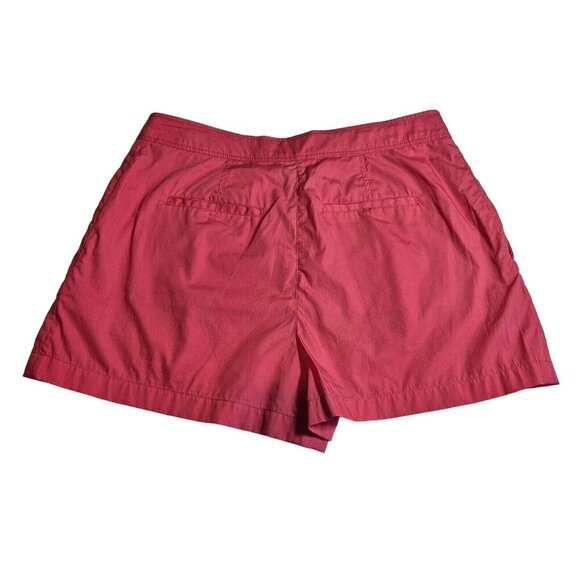 Michael Kors Shorts Womens Size 10 Salmon Pleated Front Pockets Bermuda 42 - Picture 4 of 9